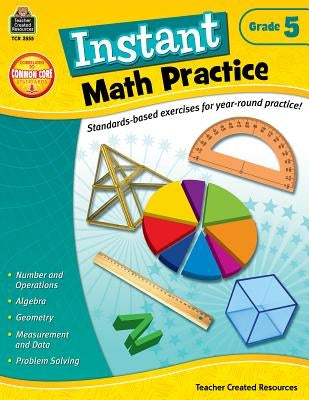Instant Math Practice Grade 5 by James, Damon