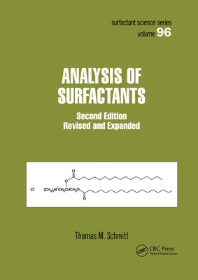 Analysis of Surfactants by Schmitt, Thomas M.