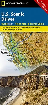 U.S. Scenic Drives Map by National Geographic Maps