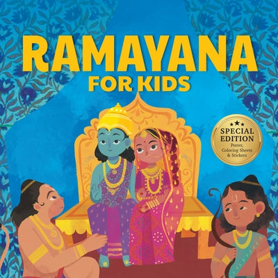 Ramayana for Kids: Illustrated Indian Mythology Storybook for Children I Timeless Epic I Includes Coloring and Sticker Pages I Bedtime Stories I Ages by Books, Penguin