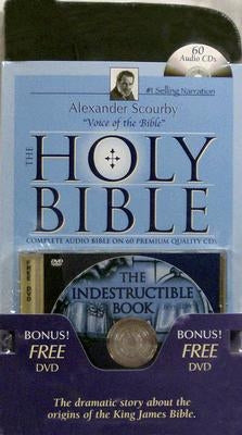 Alexander Scourby Bible-KJV [With The Indestructible Book] by Scourby, Alexander