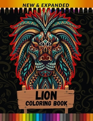 Lion Coloring Book (New & Expanded): Best Gift for Adult by Point, Print