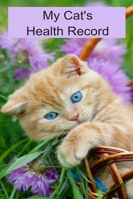 My Cat's Health Records by Book Co, Bethany
