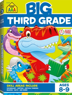 School Zone Big Third Grade Workbook by Zone, School