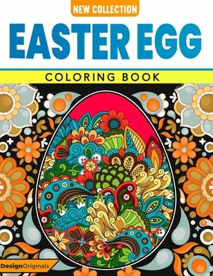 Easter Egg Coloring Book: Pysanky Easter Egg Coloring Book for Adults, Beautiful Spring-Themed Coloring Pages, Unique Ethnic and Zentangle Desig by Coloring Books, Vanilla