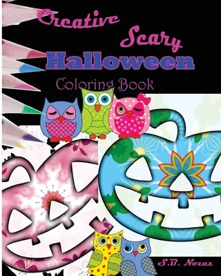 Creative Scary Halloween Coloring Book by Nozaz, S. B.