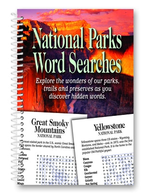 National Parks Word Searches by Product Concept Editors
