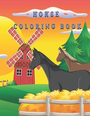 horse coloring book: An Adult Coloring Book Beautiful Horses by Zinaoui, Oussama
