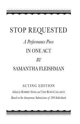 Stop Requested by Ross-Callahan, Tess