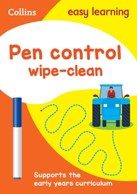 Pen Control Wipe-Clean Activity Book [With Marker] by Harpercollins Uk