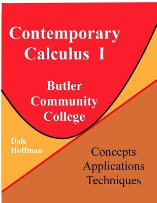 Contemporary Calculus I: Butler Community College by Hoffman, Dale