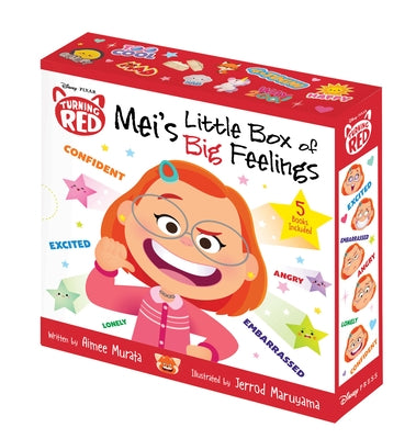 Disney/Pixar Turning Red: Mei's Little Box of Big Feelings (5 Books Included) by Murata, Aimee