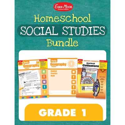 Homeschool Social Studies Bundle, Grade 1 by Evan-Moor Educational Publishers