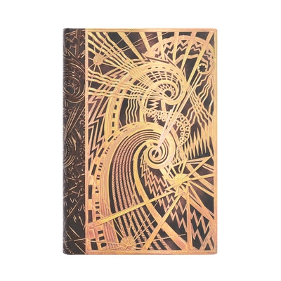 The Chanin Spiral Mini Hardcover Address Book, 128pg, 120gsm by Paperblanks (New York Deco) by Paperblanks