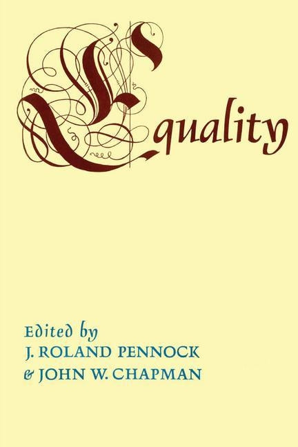 Equality by Chapman, John W.