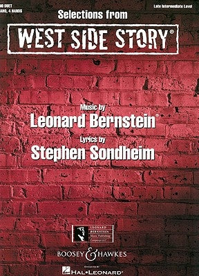 Selections from West Side Story: Late Intermediate Level by Sondheim, Stephen