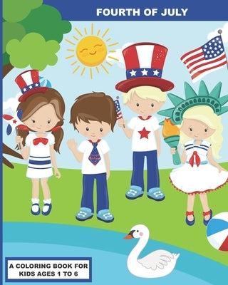 Fourth of July: A Coloring Book for Preschoolers by Press, Sheldon's Back