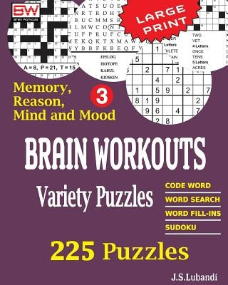 BRAIN WORKOUTS Variety Puzzles 3 by Jaja Media