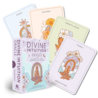 Divine Intuition Oracle: Trust Your Inner Wisdom (36 Gilded-Edge Full-Color Cards and 128-Page Book) by BelindaGrace