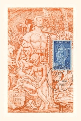 Vintage Journal Workers Sculpture by Found Image Press