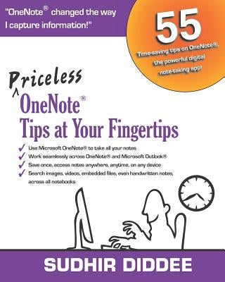 Priceless Onenote Tips at Your Fingertips by Diddee, Sudhir