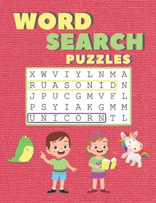 Word Search Puzzles: 105 Fun and Educational Large Print Themed Puzzles For Kids 6+ Improve Vocabulary, Spelling, and Memory For Children. by Books, Y-Elka