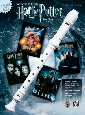 Selections from Harry Potter for Recorder by Alfred Music