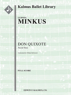 Don Quixote -- Pas de Deux: Conductor Score by Minkus, Ludwig