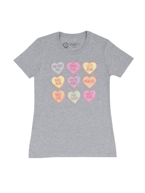 Sweet Reads Women's Crew T-Shirt Small by Out of Print