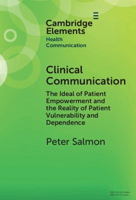 Clinical Communication by Salmon, Peter