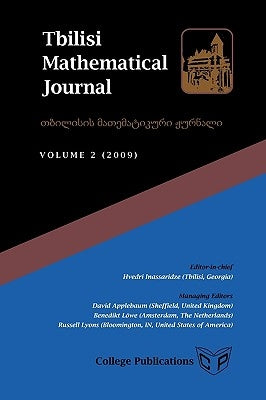 Tbilisi Mathematical Journal Volume 2 (2009) by Inassaridze, Hvedri