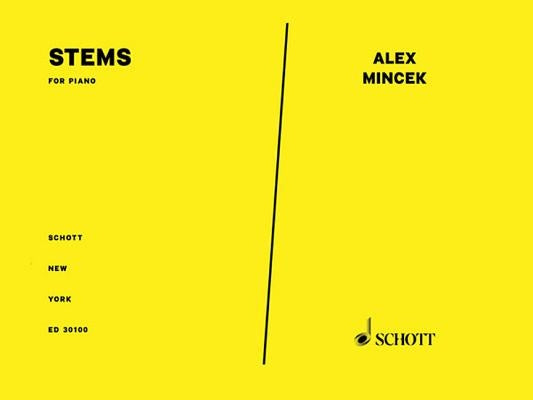 Stems: For Piano by Mincek, Alex