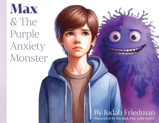 Max & The Purple Anxiety Monster by Friedman, Judah
