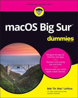 Macos Big Sur for Dummies by LeVitus, Bob