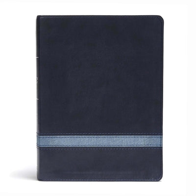 CSB Apologetics Study Bible, Navy Leathertouch: Black Letter, Defend Your Faith, Study Notes and Commentary, Ribbon Marker, Sewn Binding, Easy-To-Read by Csb Bibles by Holman