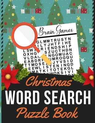 Christmas Word Search Puzzle Book: Holiday themed word search puzzle book Puzzle Gift for Word Puzzle Lover Brain Exercise Game by Press, Dipas