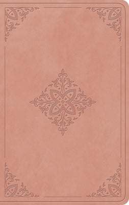 ESV Giant Print Value Personal Size Bible (Trutone, Blush Rose, Fleur-De-Lis Design) by Esv Bibles