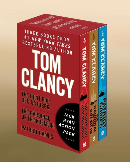 Tom Clancy's Jack Ryan Action Pack: The Hunt for Red October/The Cardinal of the Kremlin/Patriot Games by Clancy, Tom