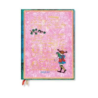 2027 Astrid Lindgren, Pippi Longstocking Ultra Vertical Hardcover 18-Month Weekly Planner, 208pg, 80gsm by Paperblanks (Embellished Manuscripts Collec by Paperblanks