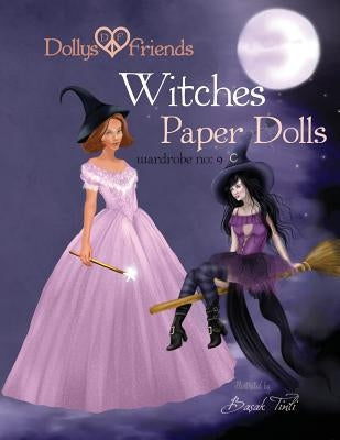 Dollys and Friends, Witches Paper Dolls, Wardrobe No: 9 by Friends, Dollys and