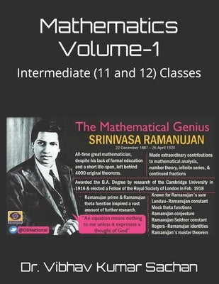 Mathematics Volume-1: Intermediate (11 and 12) Classes by Kumar Sachan, Vibhav