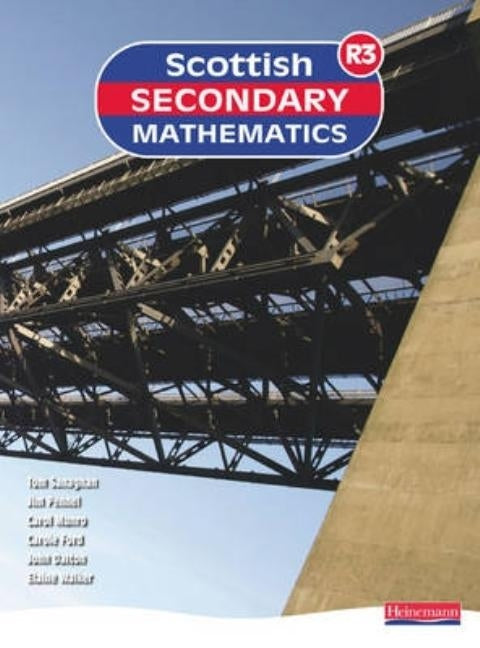 Scottish Secondary Mathematics Red 3 Student Book by Sanaghan, Tom
