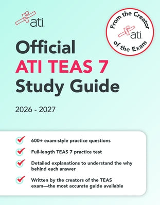 Official Ati Teas Study Guide 2026-2027 9e by Ati