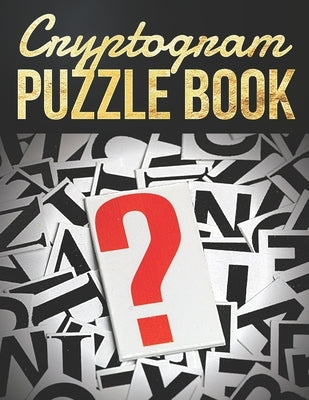 Cryptogram Puzzle Book: Cryptograms Puzzle Books for Adults, Challenging cryptograms, Great for boosting your brain's abilities by Art, Compact
