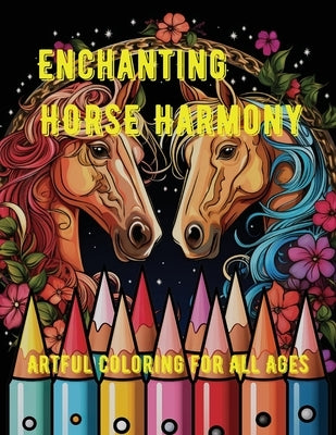 Enchanting Horse Harmony: Artful Coloring for All Ages by Hazra, A.
