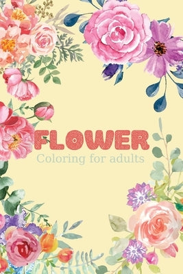 Patterns of Beautiful Flowers And Textured Prints - More than 50 relaxing flower painting designs to color: Coloring for adults by Rùa, Đạt