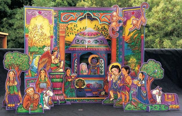 Vrindavan Activity Set: Fold-Out Temple and Altar by Waters, Kim