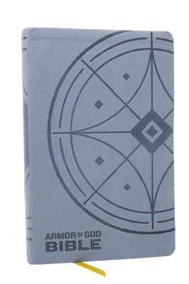 NKJV Armor of God Bible, Blue/Gray Leathersoft (Children's Bible, Red Letter, Comfort Print, Holy Bible): New King James Version by Thomas Nelson