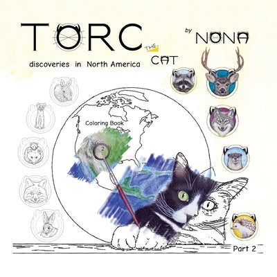 TORC the CAT discoveries in North America Coloring Book part 2 by Nona