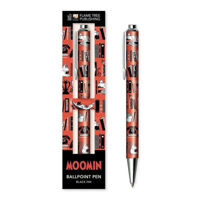 Moomin: Bookshelves Boxed Decorative Ballpoint Pen by Flame Tree Studio
